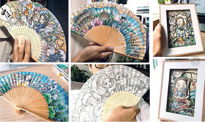 餐饮文化IT企业产品标志卡通形象卡通IP设计商业插画包装